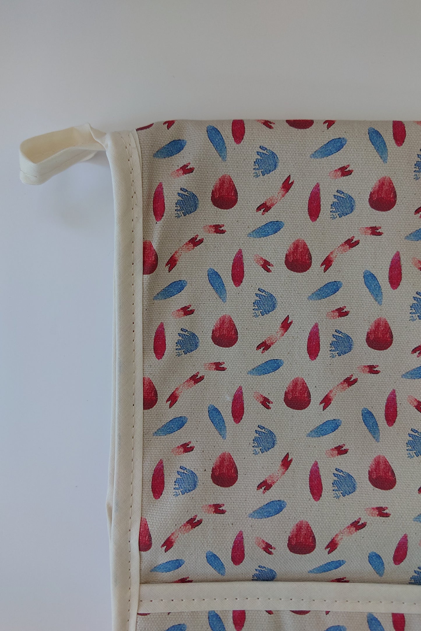 Organic Double Oven Glove - Machair Petals Multi