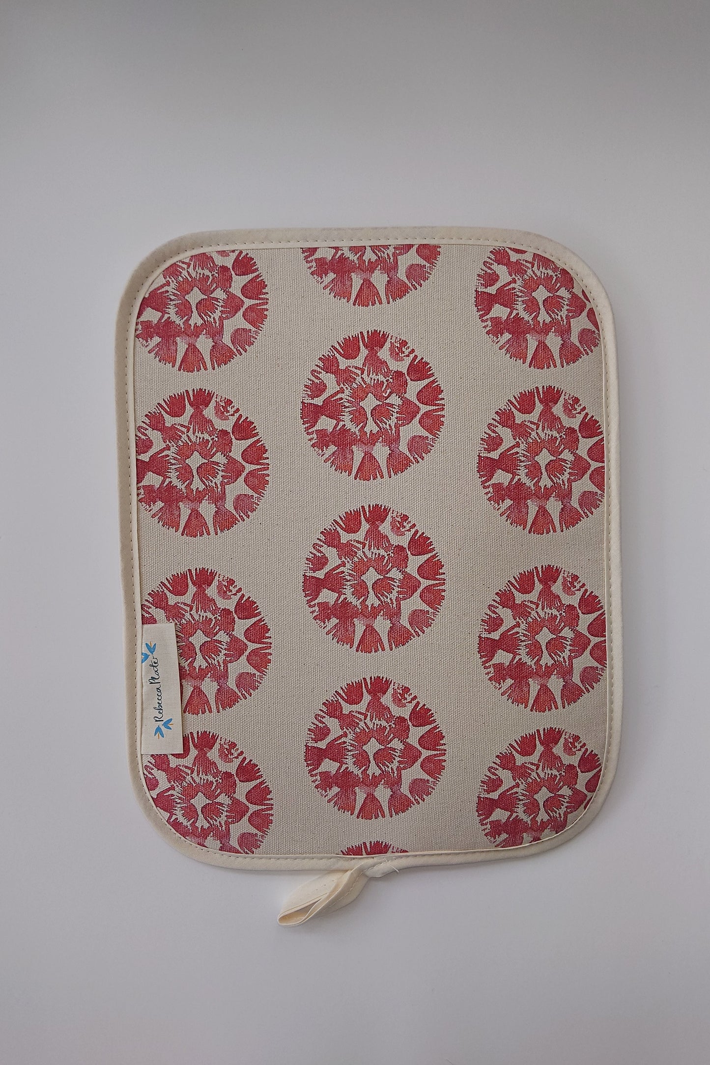 Machair Clock Rayburn Funda para vitrocerámica - Rojo