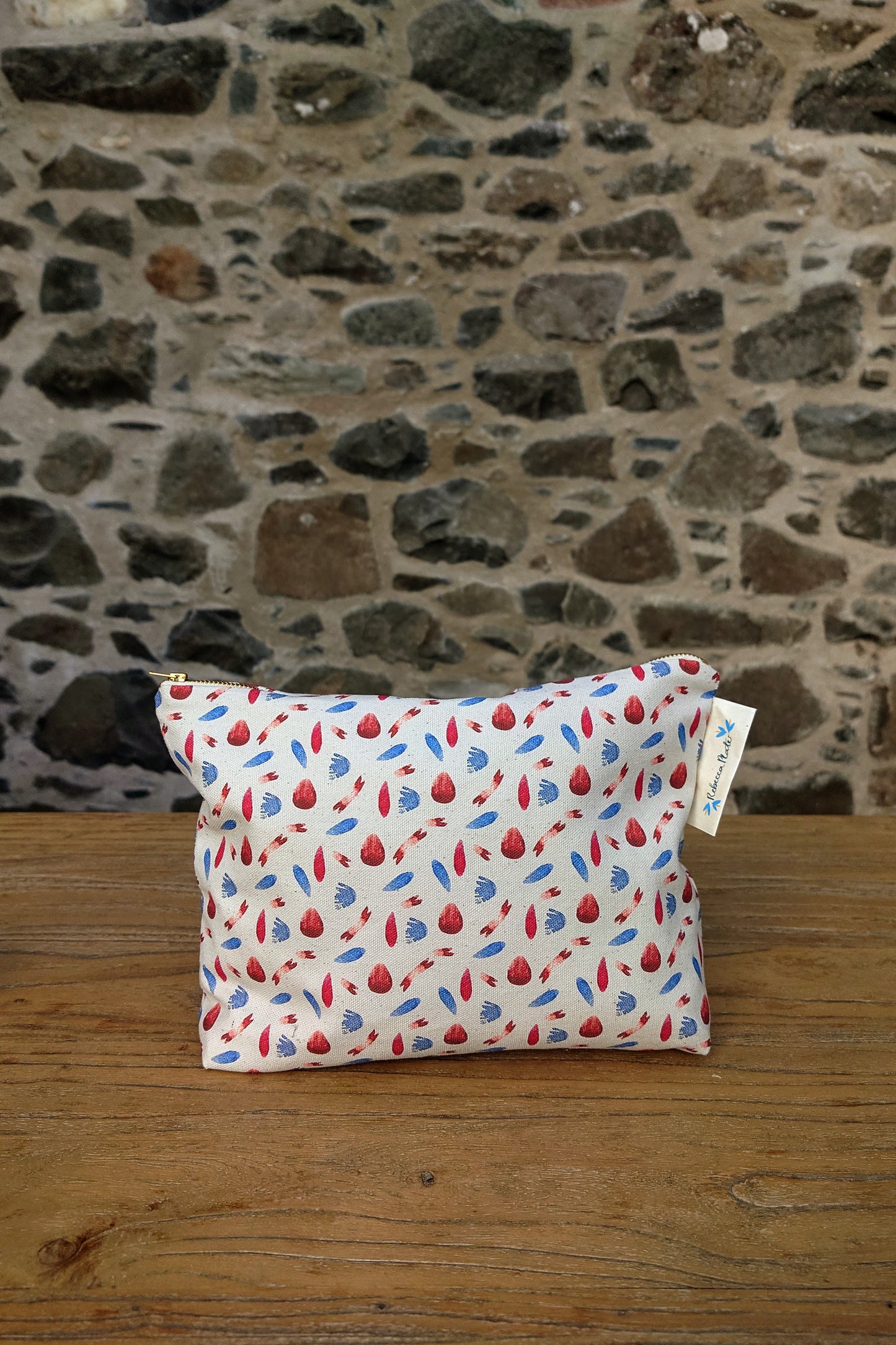 Organic Wash Bag - Machair Petals Multi