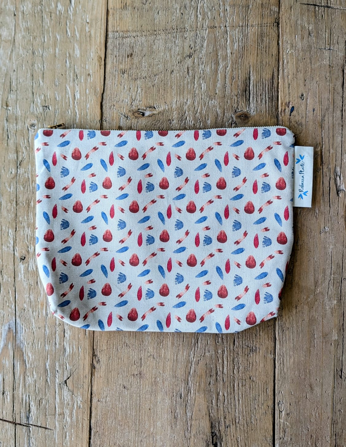 Organic Wash Bag - Machair Petals Multi