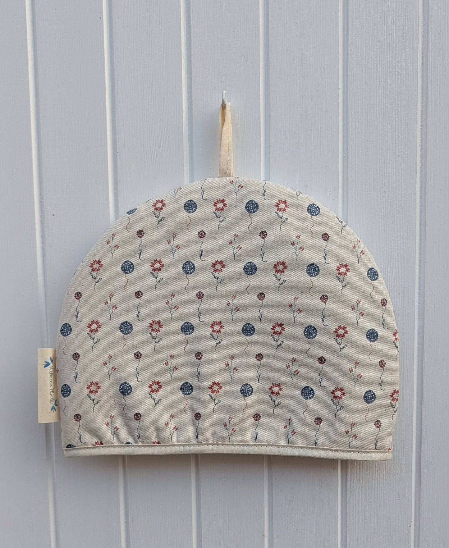 Organic Tea Cosy - Machair Bloom Multi (Small scale)