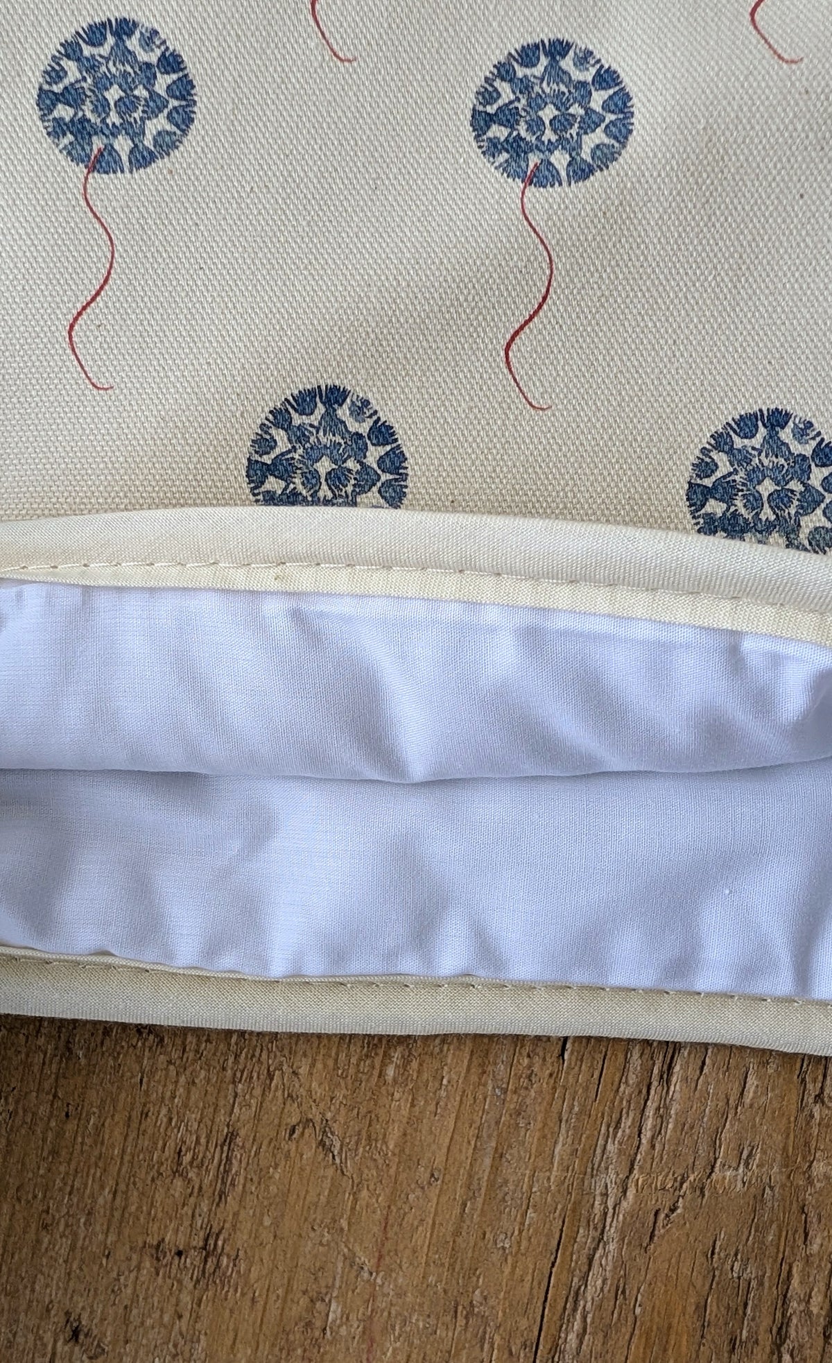 Organic Tea Cosy - Machair Floret Blue