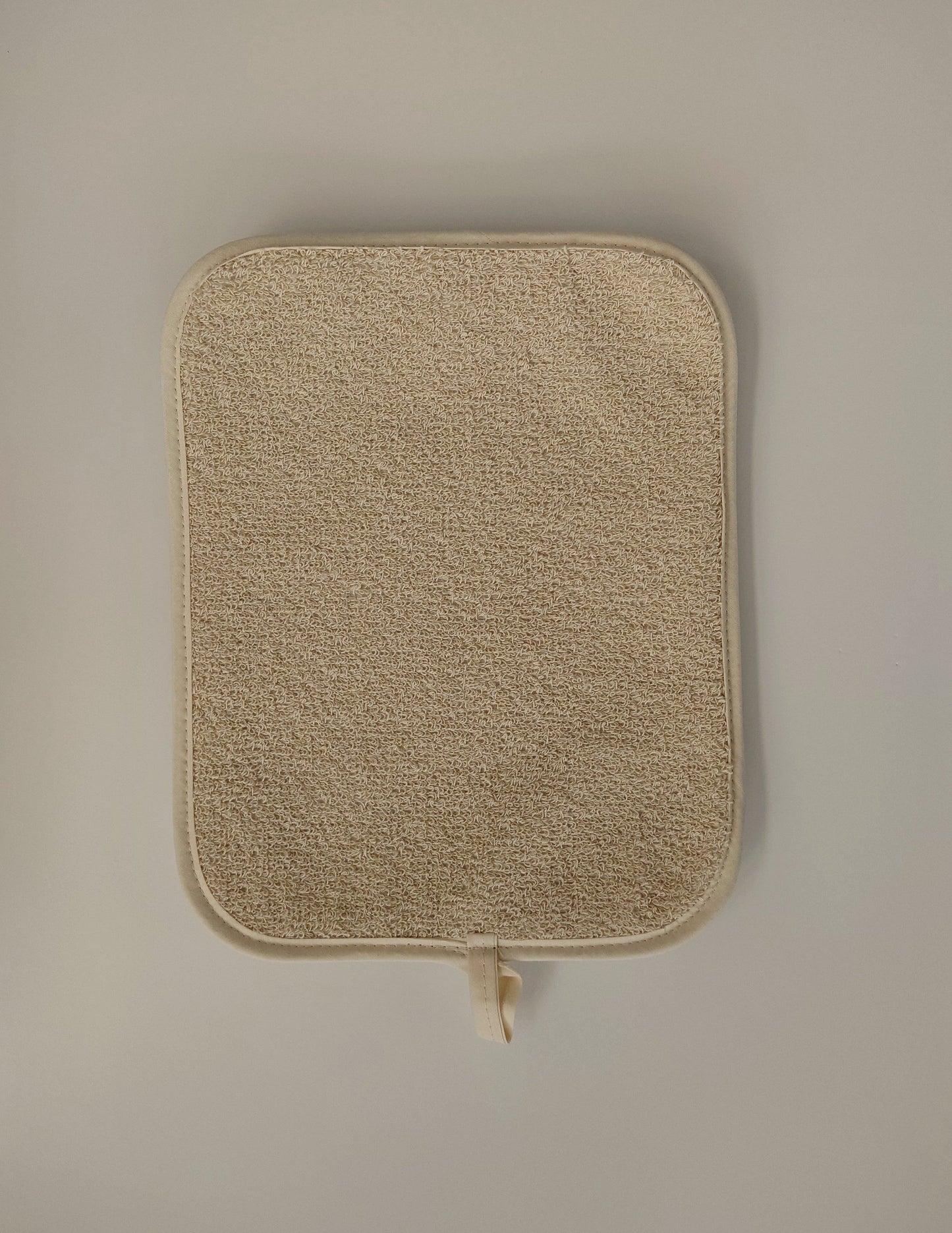 Organic Rayburn Hob Cover and Table Protector - Machair Flower Red