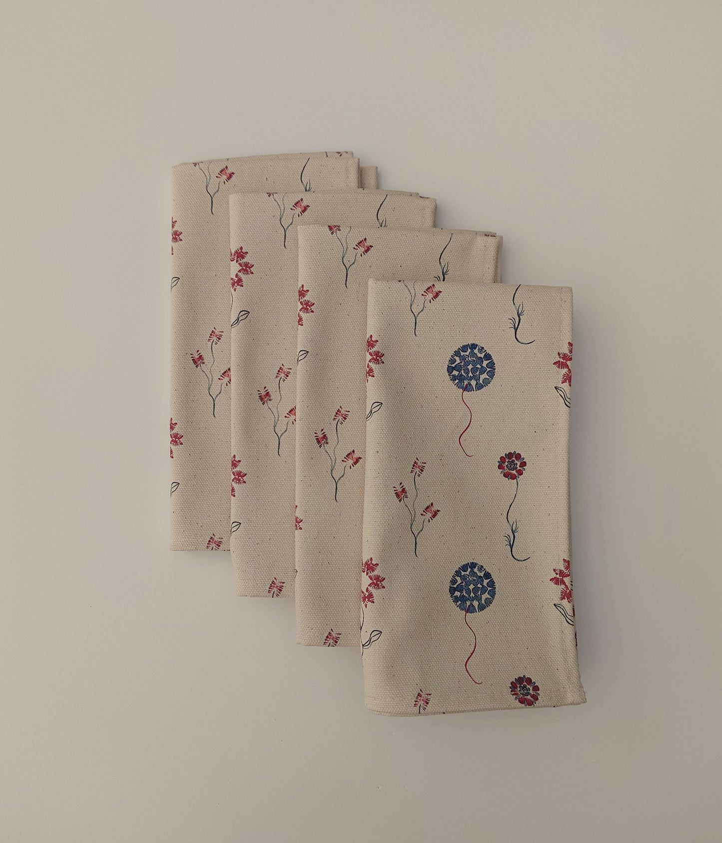 Organic Napkin - Machair Bloom Multi