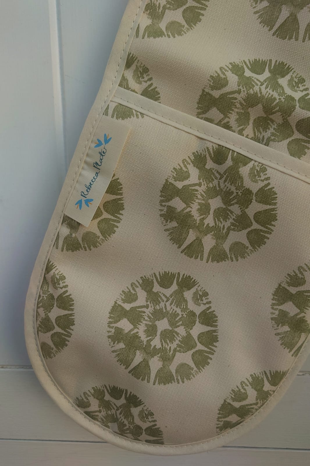 Guante Doble para Horno Machair Clock - Azul