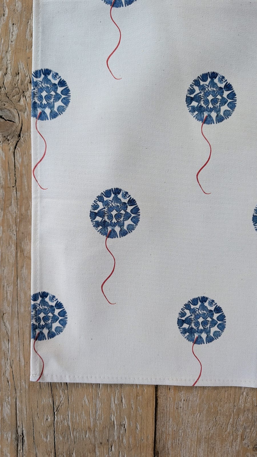Paño de cocina Machair Floret - Azul