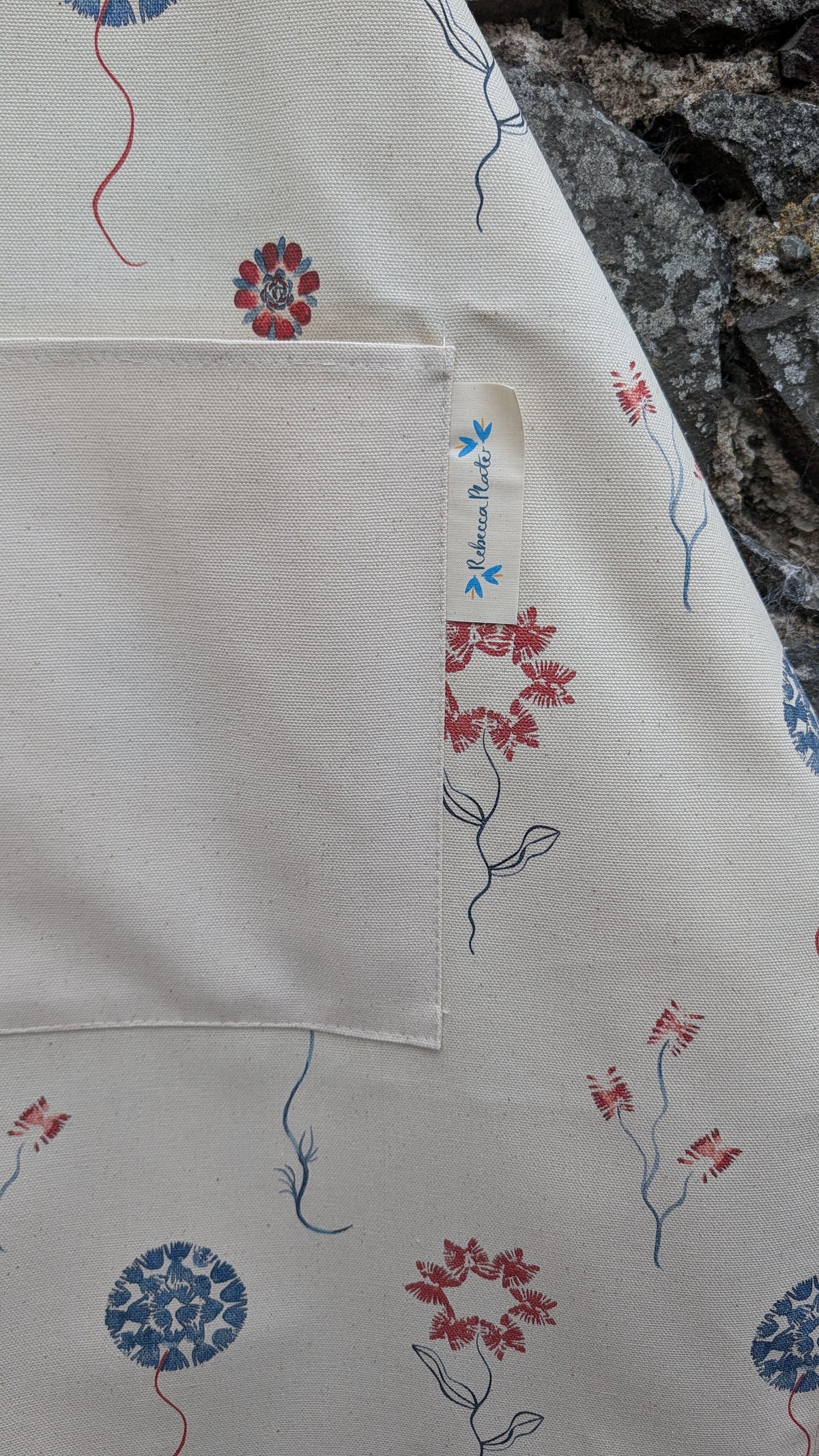 Organic Apron - Machair Bloom Multi