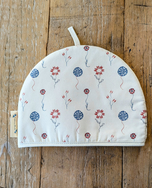 Organic Tea Cosy - Machair Bloom Multi