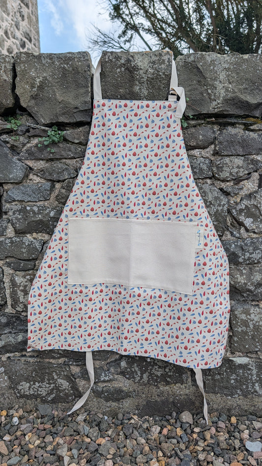 Organic Apron - Machair Petals Multi